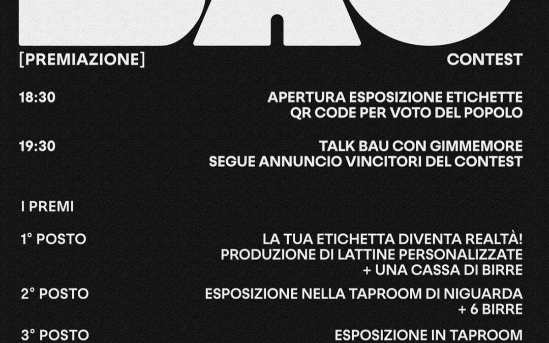 La nuova etichetta di Gimme More Craft Beer nasce al Bovisa Urban Garden
